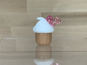 Bambi Glass - Full Size Cupcake Pendant (Multiple Styles)