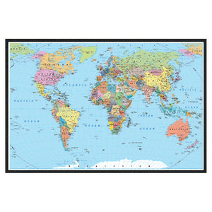 World Map Moodmat