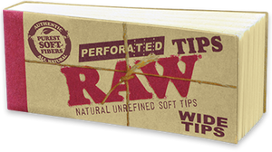 RAW TIPS PERFORATED WIDE