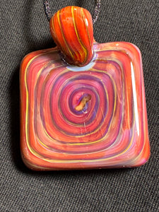 Kaj Beck Murrine Tile Pendant