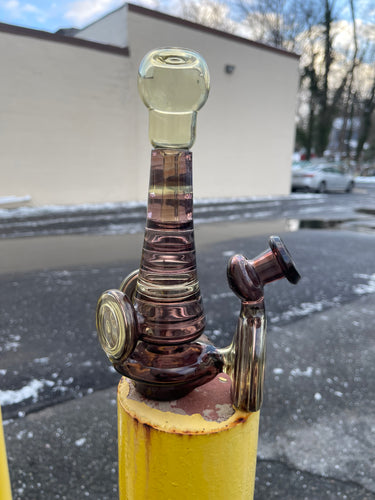 Rippled Out Sphere w/ Carb Cap