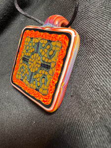 Kaj Beck Murrine Tile Pendant