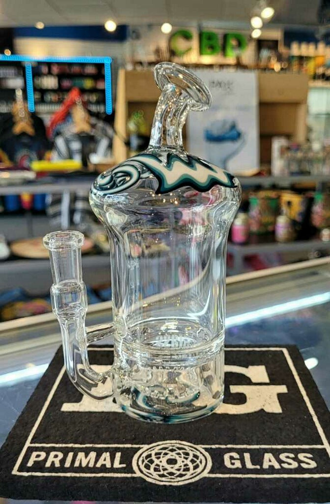 Limitless 10mm Custom Cupholder Rig – Primal Glass