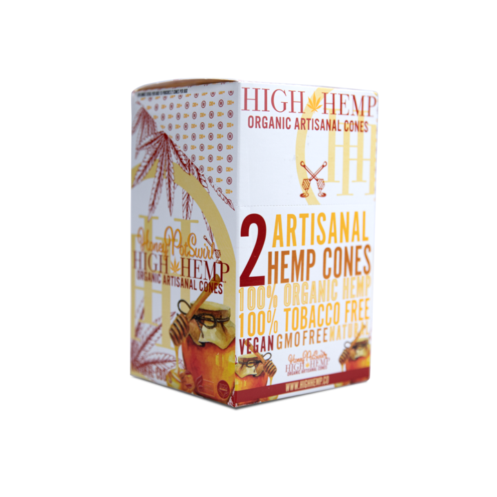 High Hemp Cones - Honey 2pk