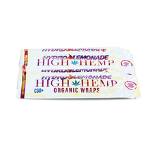 High Hemp Wraps - Hydro Lemonade 2pk
