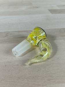 Santa Cruz Glass - 14mm 4-Hole Slide (Multiple Color Options)