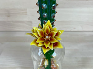 Unparalleled - Cactus Terrarium #2 (Flower Cluster)