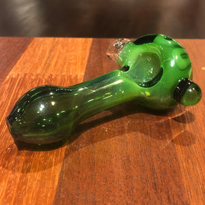 Green Spoon Hand Pipe w/ Mib