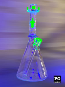 Jebb - Clear Mini Beaker w/ Accent (UV Citrine)