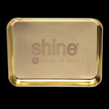 Shine Gold Tray - 9.25 x 7