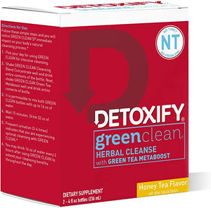 Detoxify - Green Clean - Honey Tea Flavor