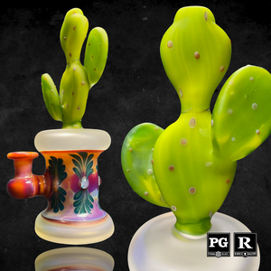 Sarita Glass - Small Single Cacti Rig (Multiple Styles)