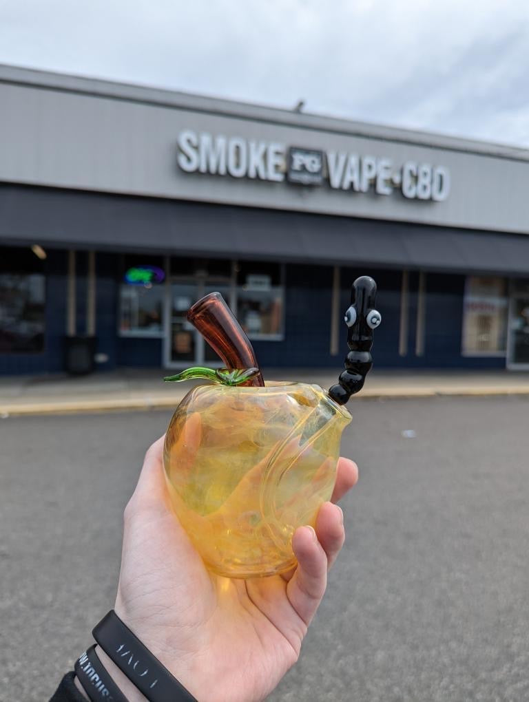 Pouch Glass Apple Rig – Primal Glass