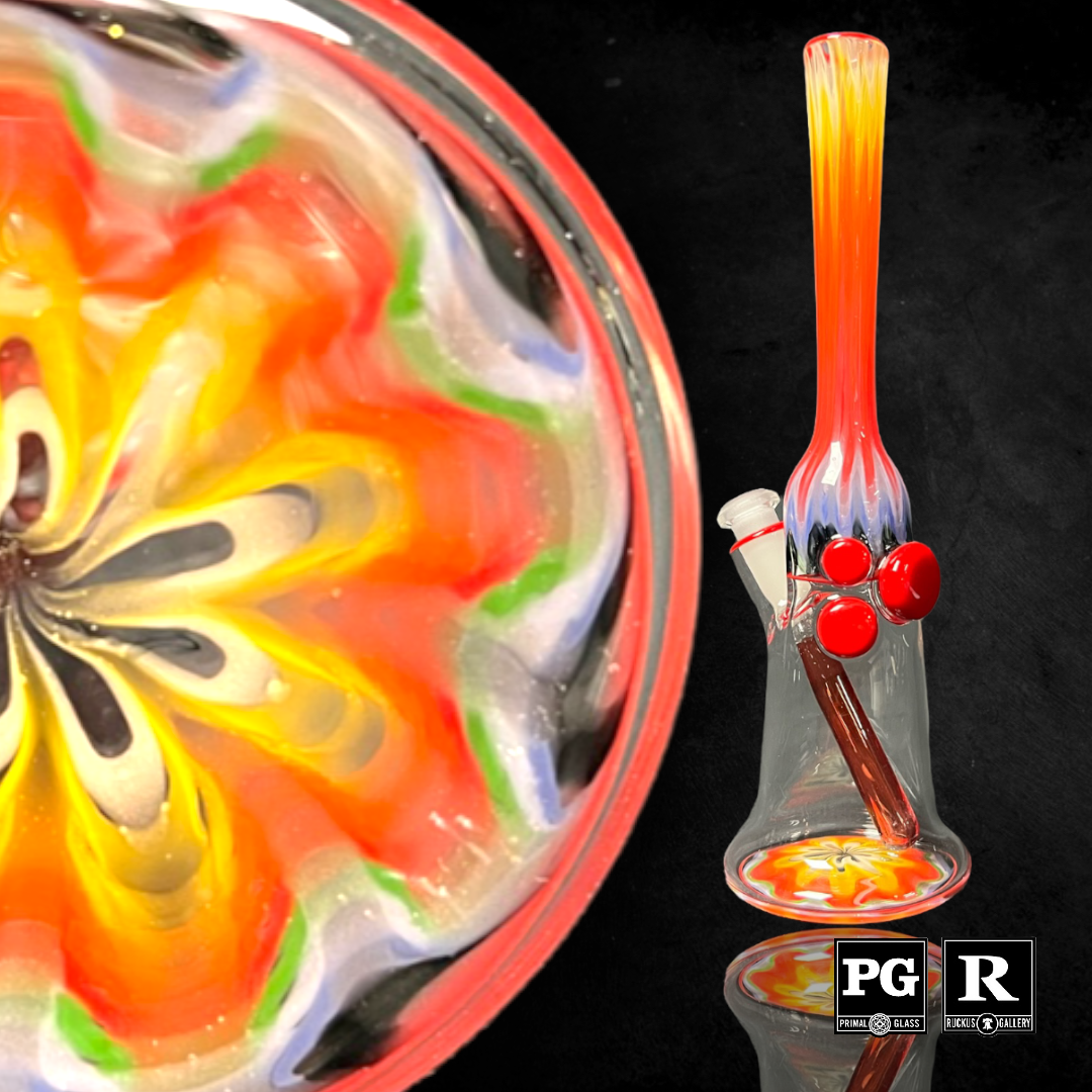 Smply Glassworks Rainbow Mini Tube – Primal Glass