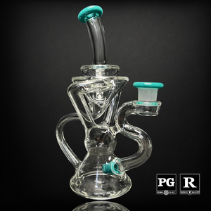 Meechs - Color Accented Dual Uptake Recycler (Multiple Color Options)