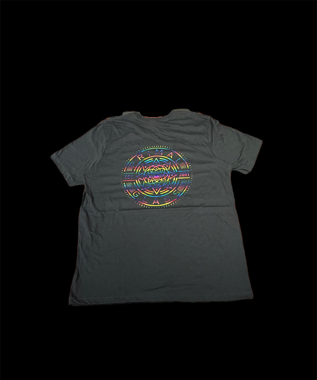 Primal Tshirt - Rainbow Logo on Back