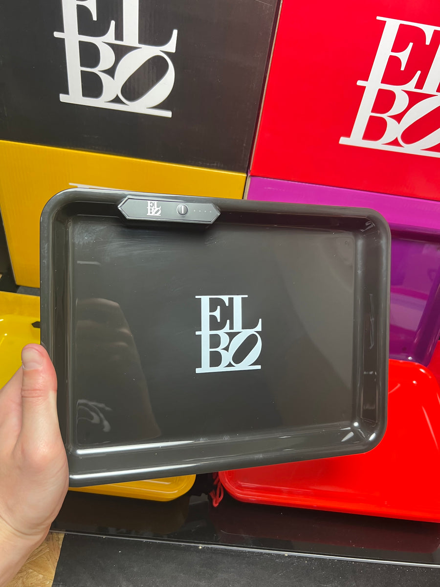 Elbo LED Light Up Rolling Tray – Primal Glass