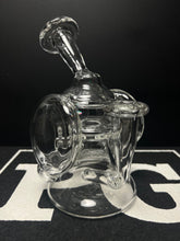 Knuckles Glass - Clear Marble Spinner Rig