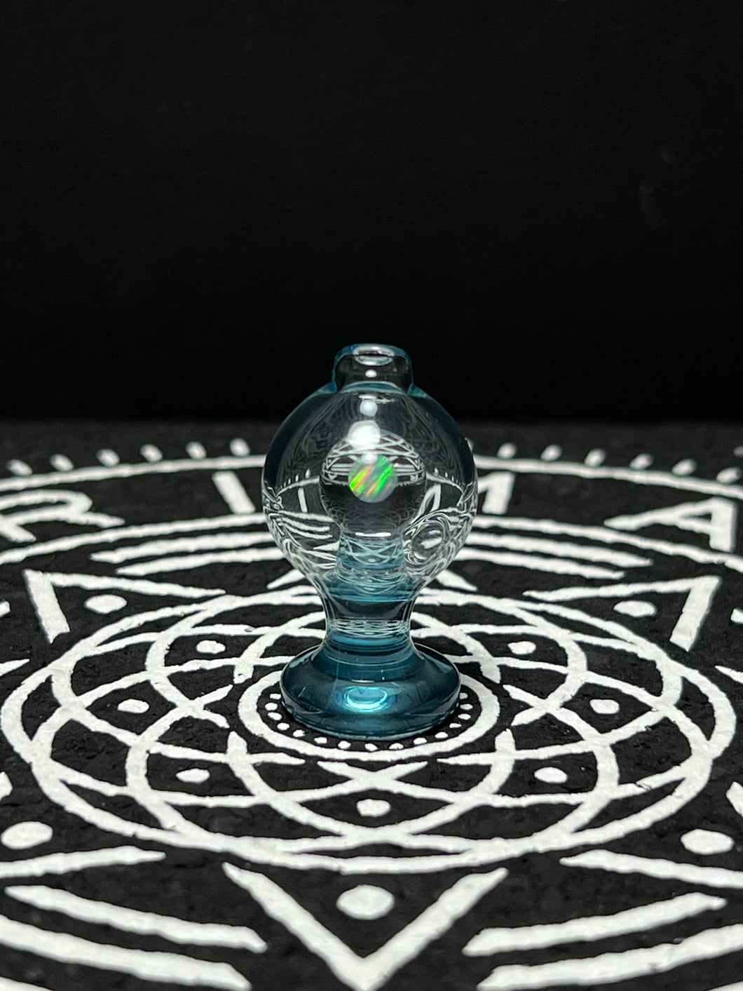 Soup Glass - Puffco Full Color Opal Bubble Cap (Multiple Styles)