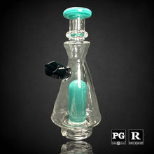 Glass to Mouth -  Clear Peak w/ Facet & Crushed Opal (Multiple Style Options)