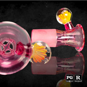 Ports Glass Cranberry Rosaline Slide 18mm