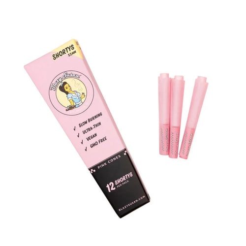 Blazy Susan - 53mm Shorty Cones - 12pk Pink
